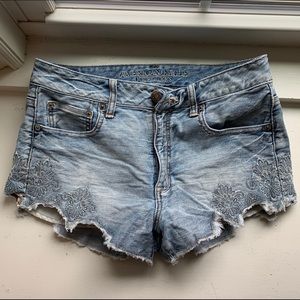 American Eagle Hi-Rise Festival Jean Short
